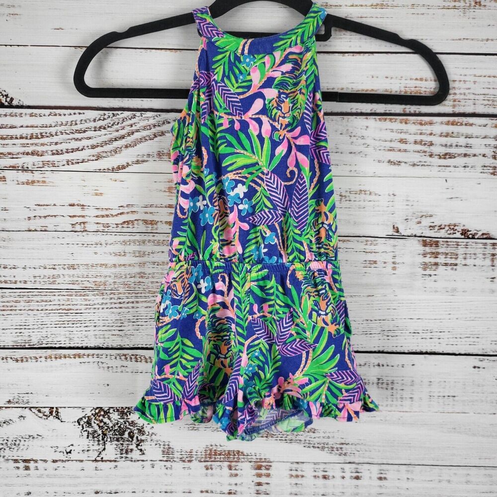 Lilly Pulitizer Toddler 1 Piece Outfit 2-3‎ Girls Sleeveless Multicolor Pockets